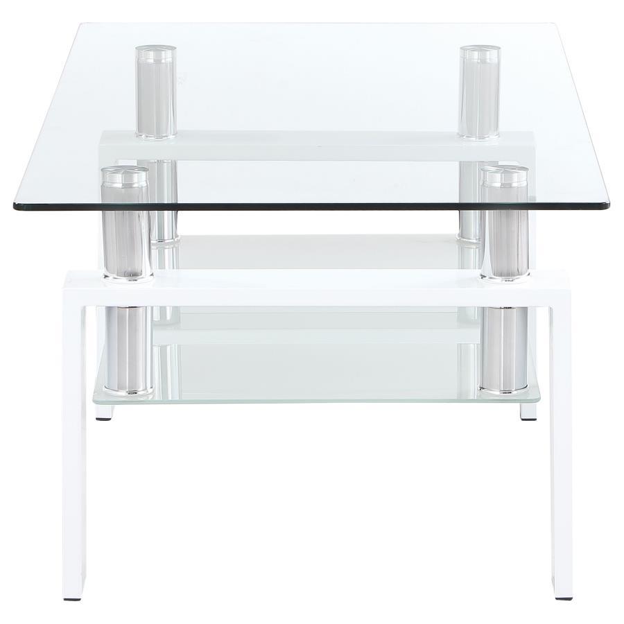 Dyer - Coffee Table Top, Box 2 of 2 - White - Urban Living Furniture (Los Angeles, CA)