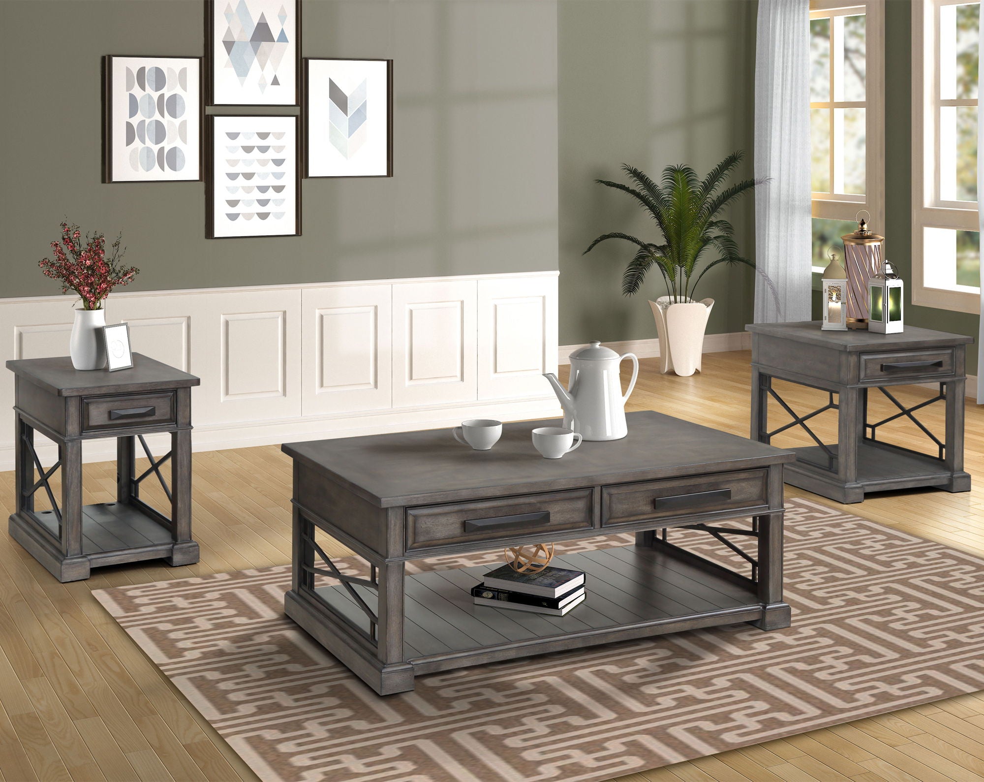 Sundance - Chairside Table - Urban Living Furniture (Los Angeles, CA)