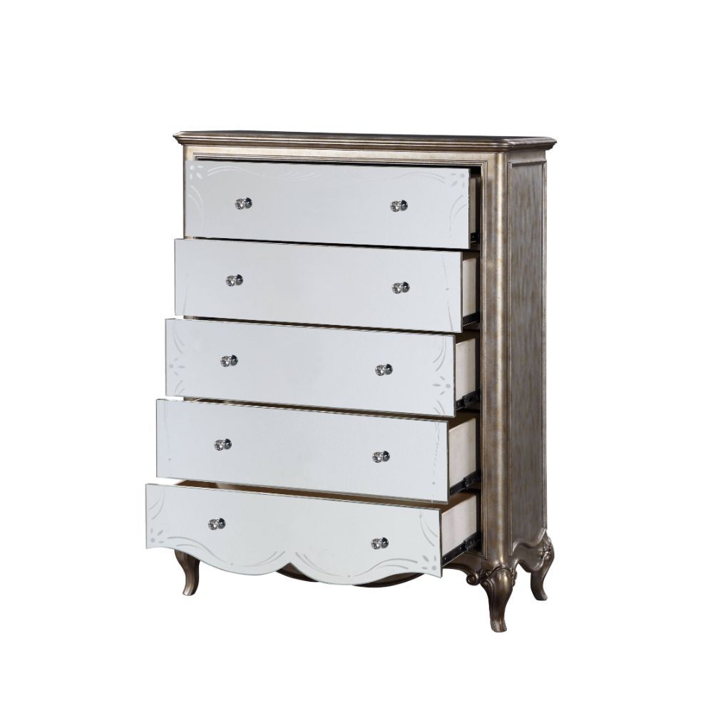 Esteban - Chest - Antique Champagne - Urban Living Furniture (Los Angeles, CA)
