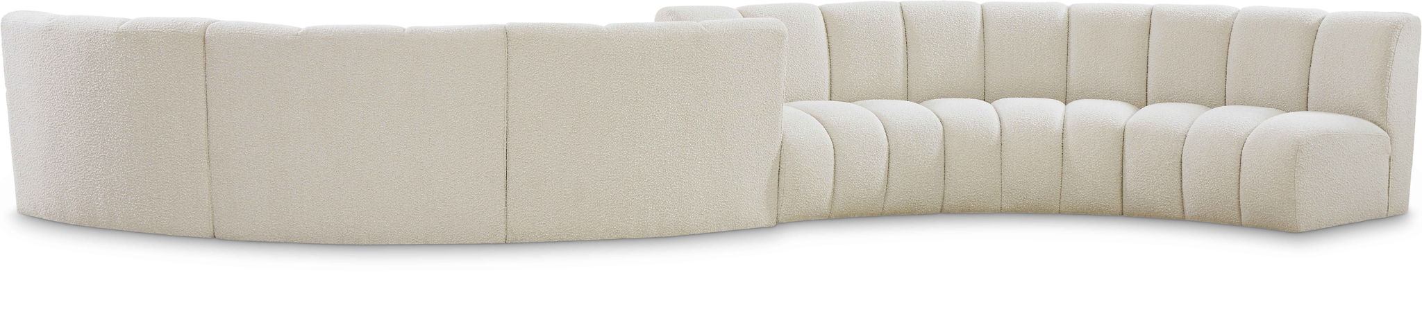Infinity - 6 Piece Modular Sectional - Cream - Fabric - Urban Living Furniture (Los Angeles, CA)