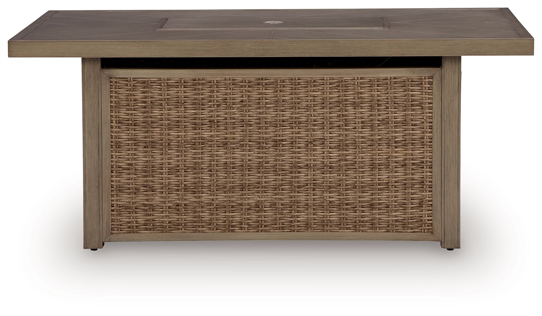 Laguna Heights - Rectangular Fire Pit Table - Beige - Urban Living Furniture (Los Angeles, CA)