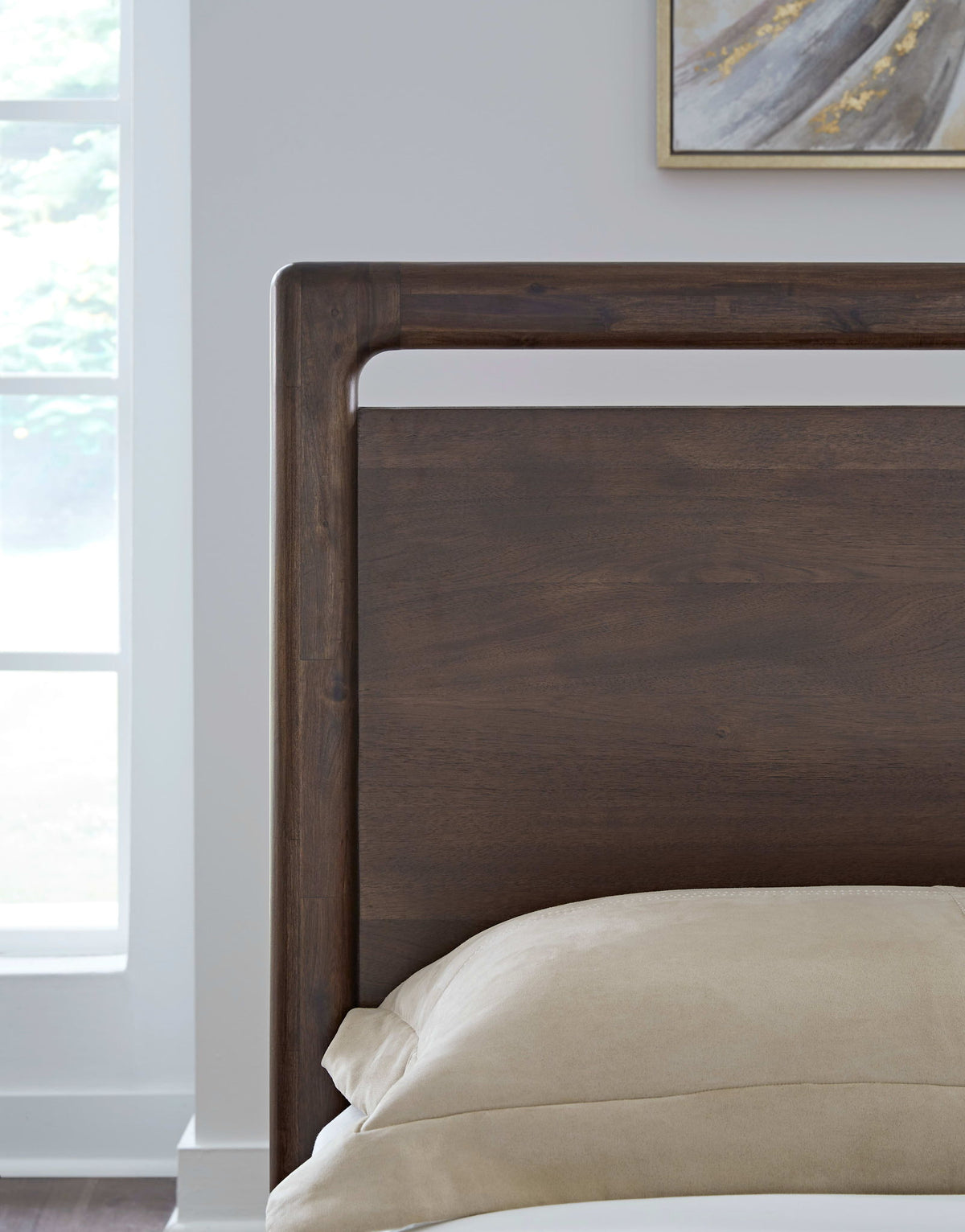 Sol - Acacia Wood Platform Bed