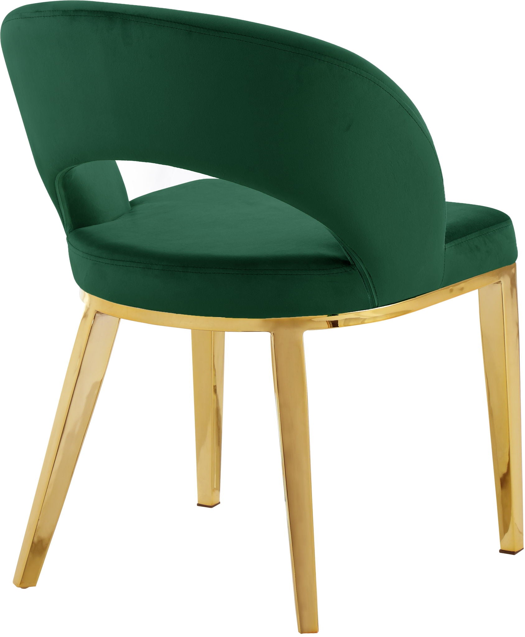 Roberto - Dining Chair with Gold Legs - Urban Living Furniture (Los Angeles, CA)