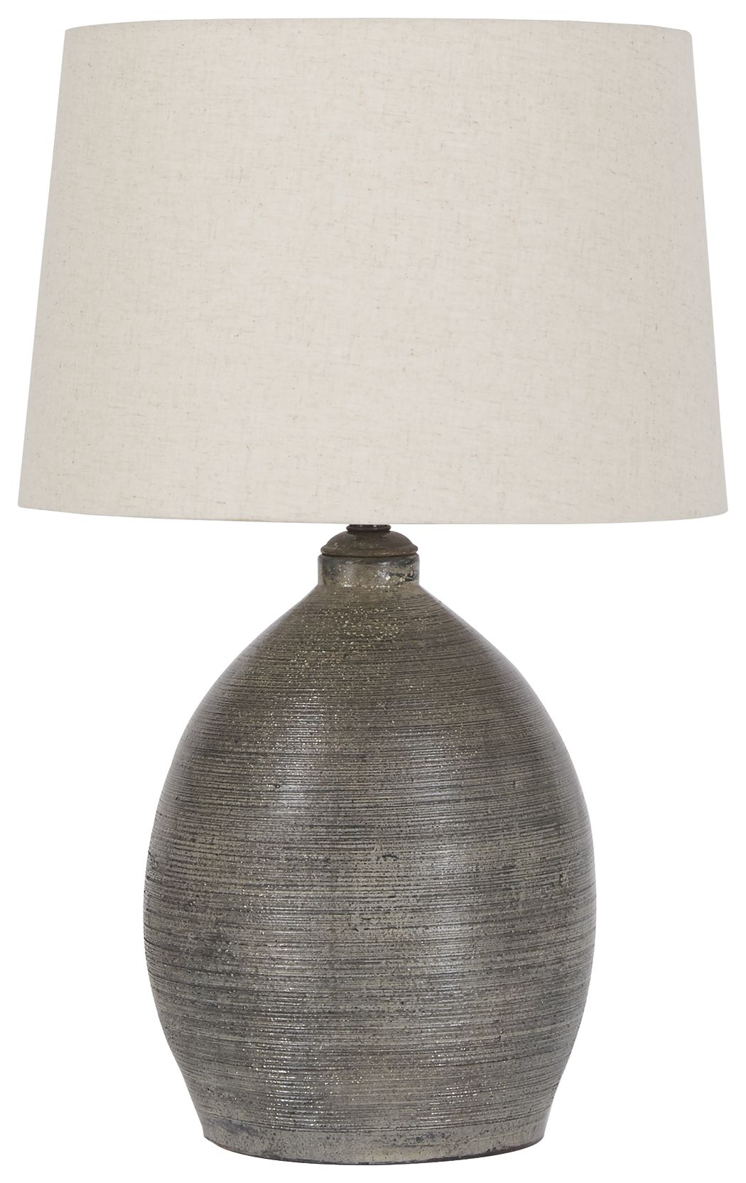 Joyelle - Gray - Terracotta Table Lamp - Urban Living Furniture (Los Angeles, CA)