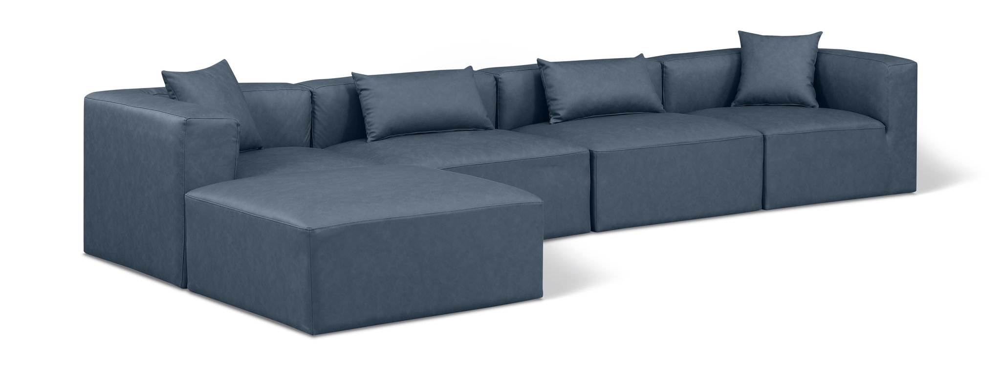 Cube - 5 Piece Modular Sectional With Chaise - Urban Living Furniture (Los Angeles, CA)