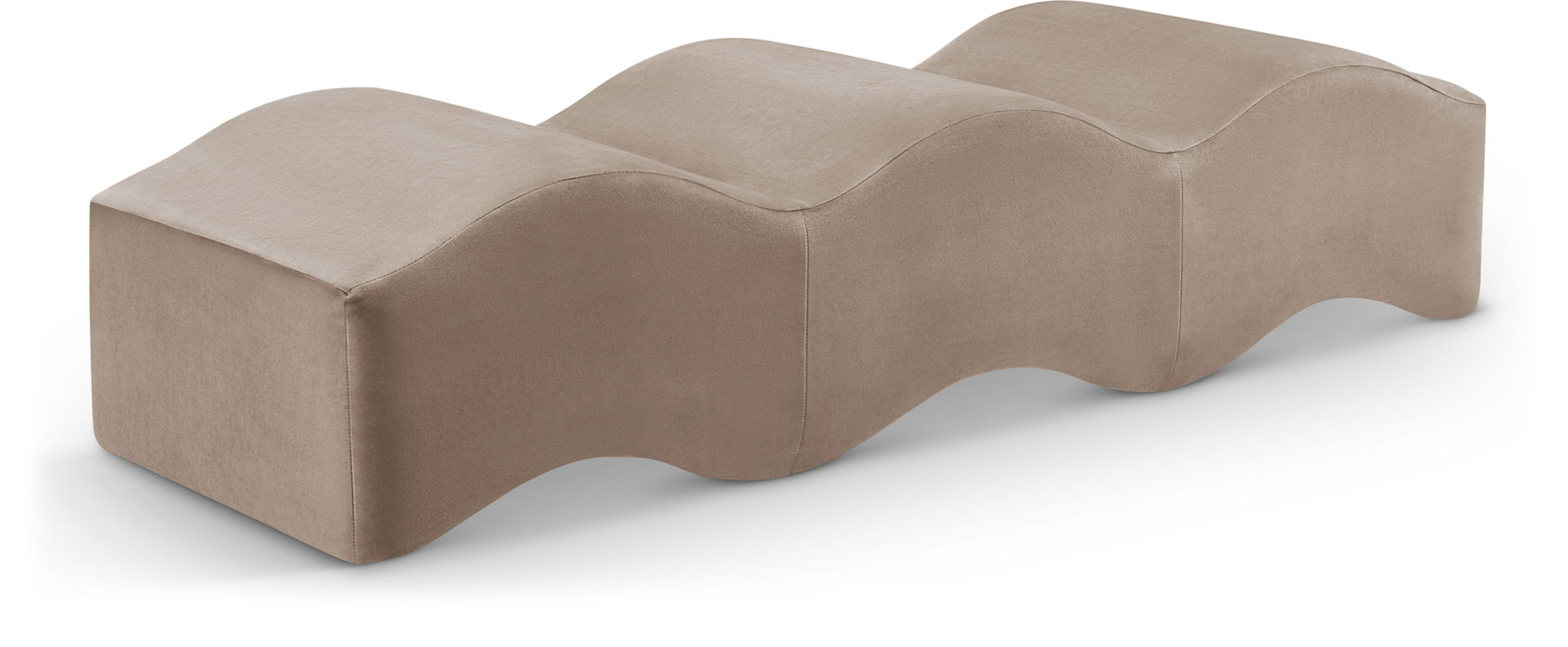 Wave - Velvet Bench - Urban Living Furniture (Los Angeles, CA)
