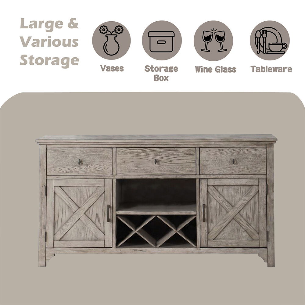 Rocky - Server - Gray Oak - Urban Living Furniture (Los Angeles, CA)