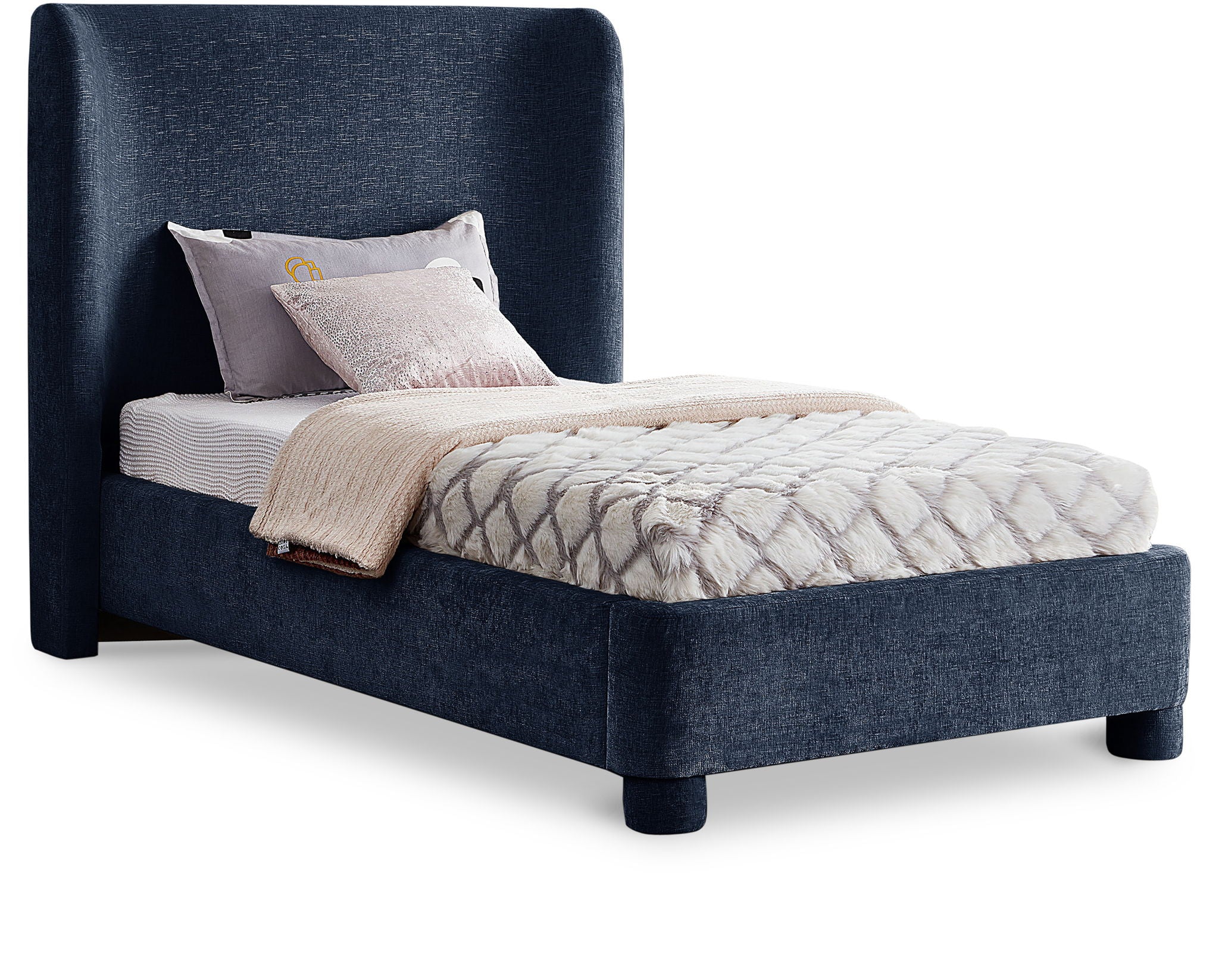 Penny - Chenille Fabric Bed - Urban Living Furniture (Los Angeles, CA)
