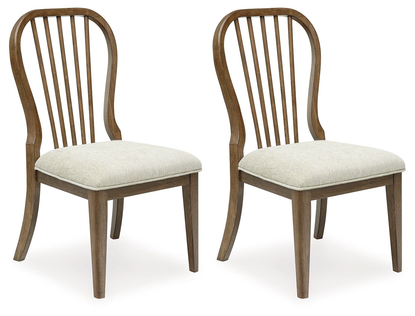 Sturlayne - Brown - Dining Upholstered Side Chair (Set of 2) - Spindleback - Urban Living Furniture (Los Angeles, CA)