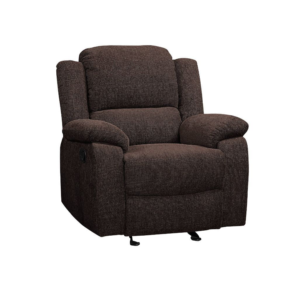 Madden - Motion Glider Recliner - Brown Chenille - Urban Living Furniture (Los Angeles, CA)