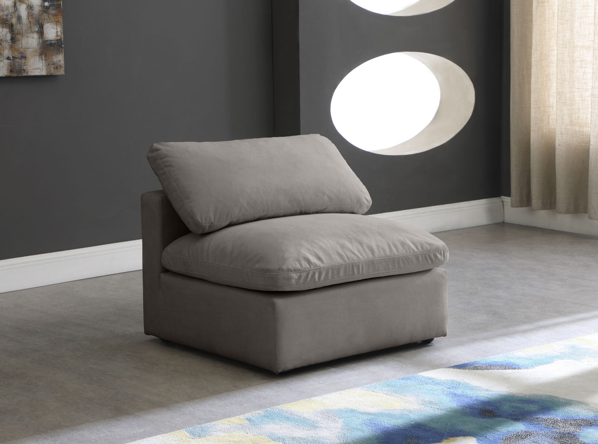 Plush - Modular Armless Chair - Urban Living Furniture (Los Angeles, CA)