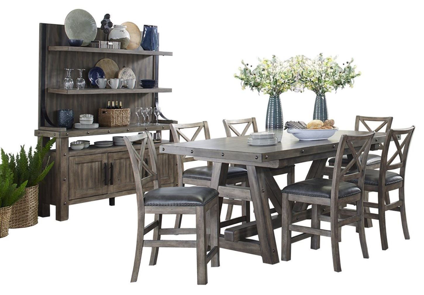Lodge Dining - Counter Height Dining Set - Urban Living Furniture (Los Angeles, CA)