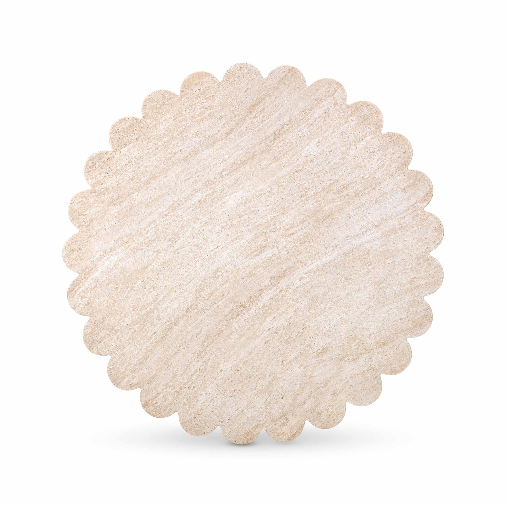 Blossom - Indoor / Outdoor Coffee Table - Washed Travertine - Urban Living Furniture (Los Angeles, CA)