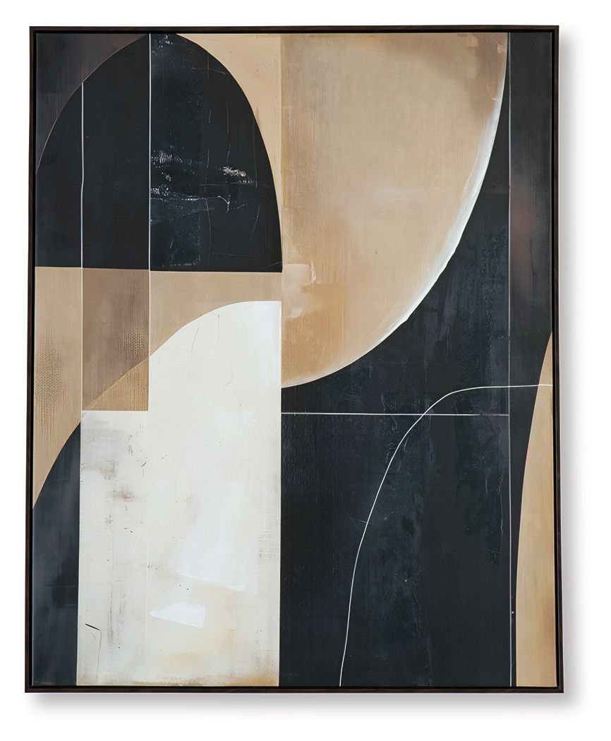 Ewanford - Black / Brown / Tan - Wall Art - Urban Living Furniture (Los Angeles, CA)