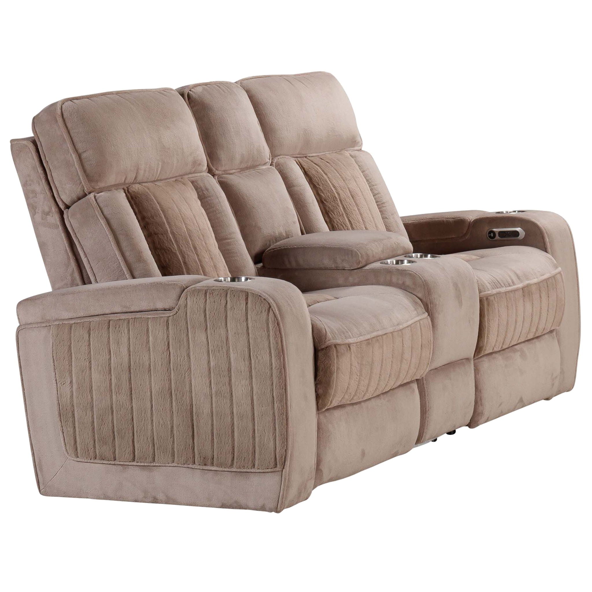 Equinox - Power Console Loveseat - Urban Living Furniture (Los Angeles, CA)