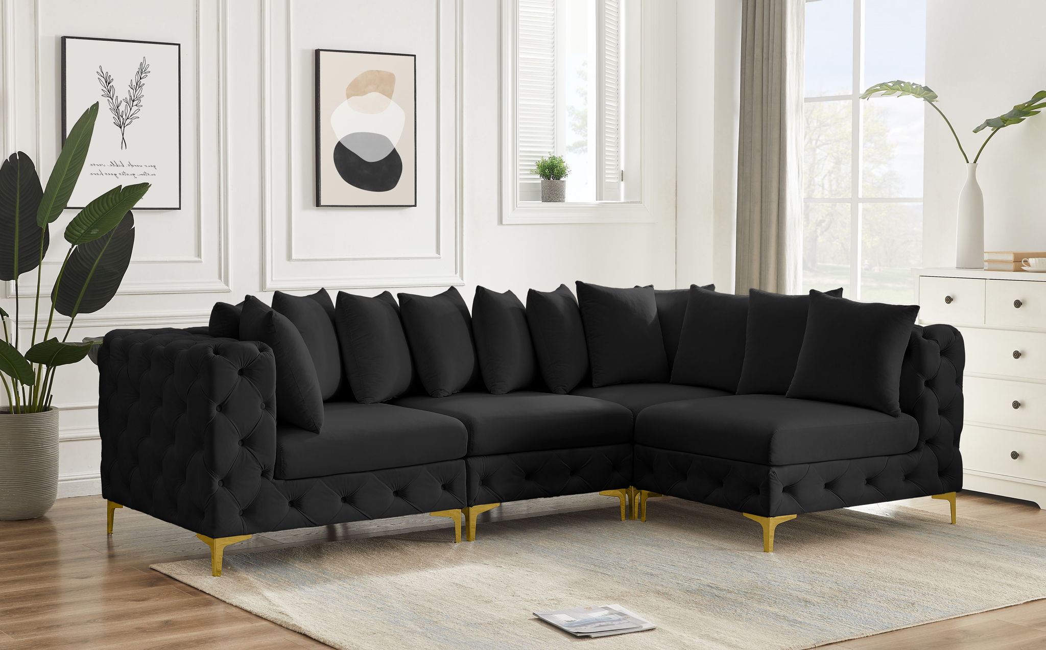 Tremblay - 4 Piece Modular Sectional - Urban Living Furniture (Los Angeles, CA)
