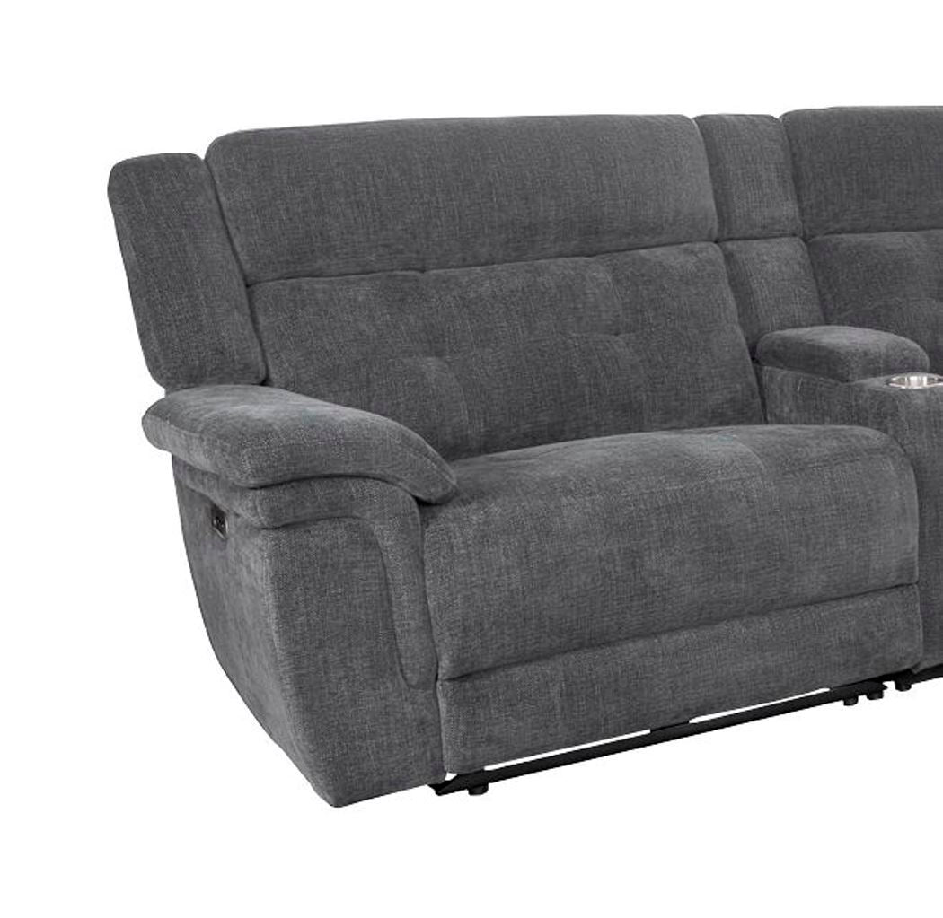 Richland - Power Left Arm Facing Recliner - Bristol Gray - Urban Living Furniture (Los Angeles, CA)