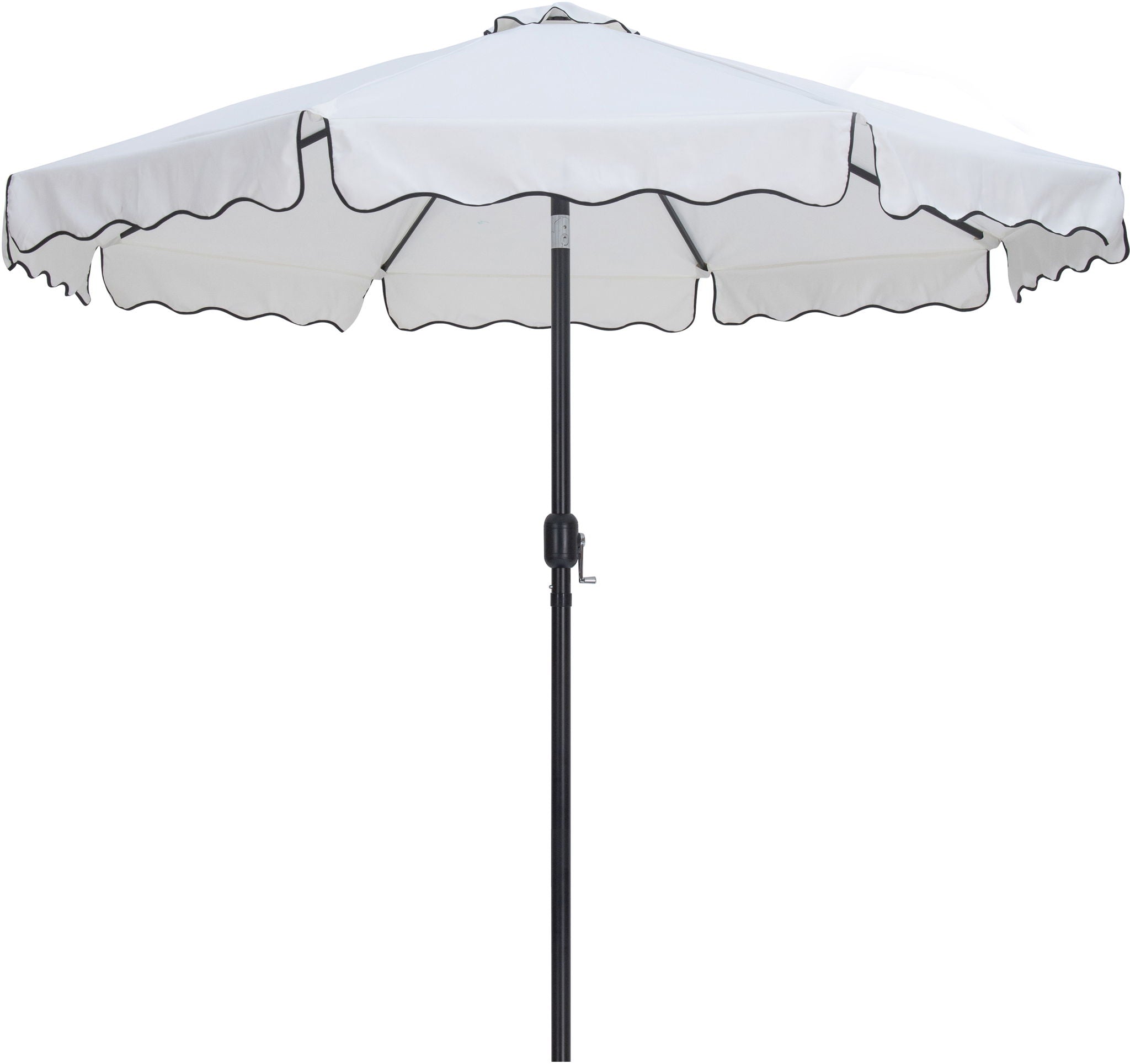 Amalfi - Patio Umbrella - Light Brown Base / Black Pole - Urban Living Furniture (Los Angeles, CA)