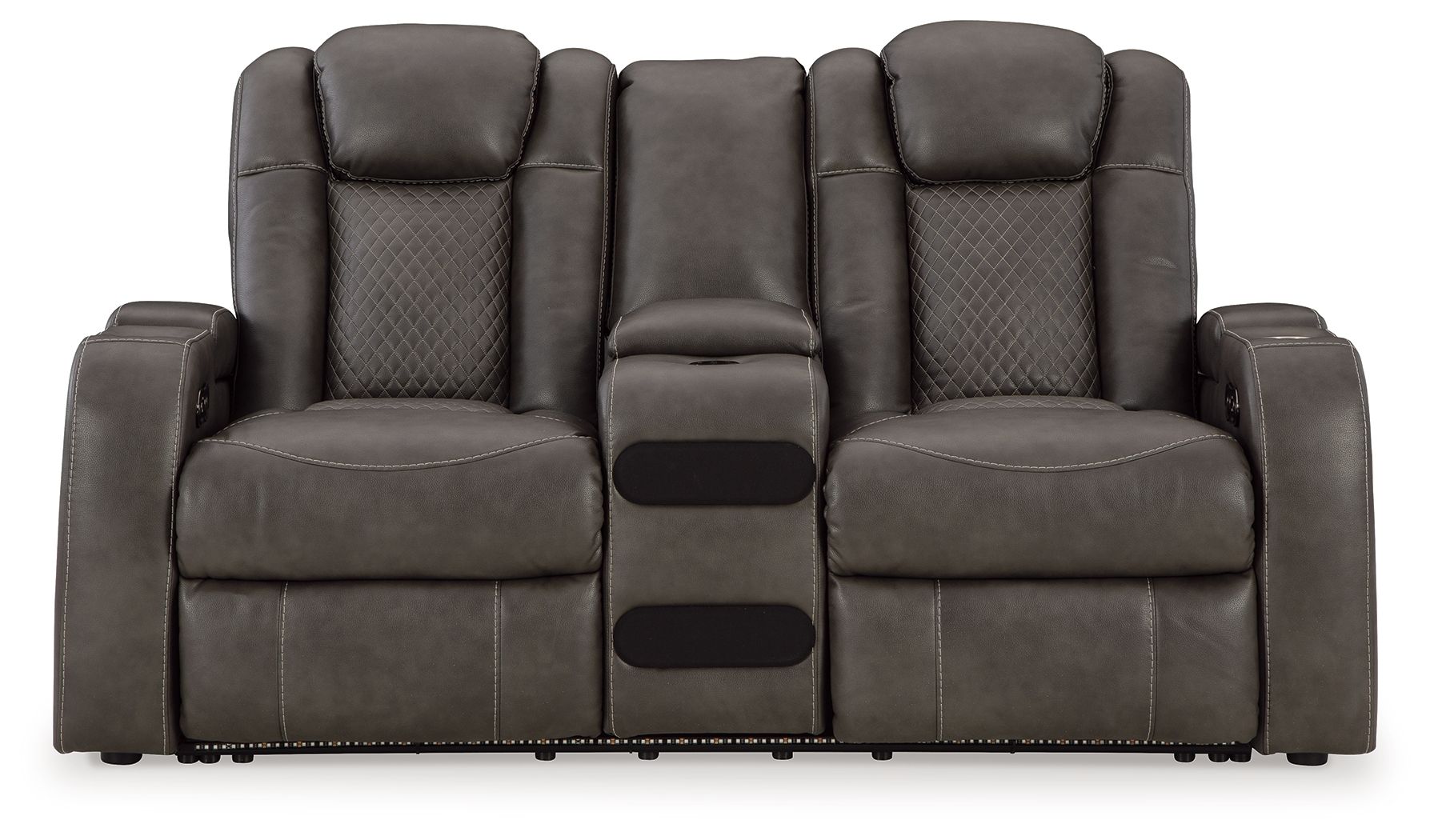 Fyne-dyme - Power Reclining Loveseat With Console/Adj Hdrst - Urban Living Furniture (Los Angeles, CA)