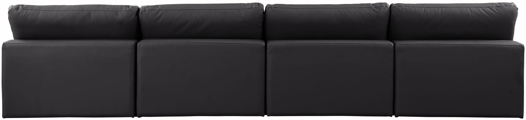 Comfy - Faux Leather Modular Armless Sofa 4 Seats - Urban Living Furniture (Los Angeles, CA)