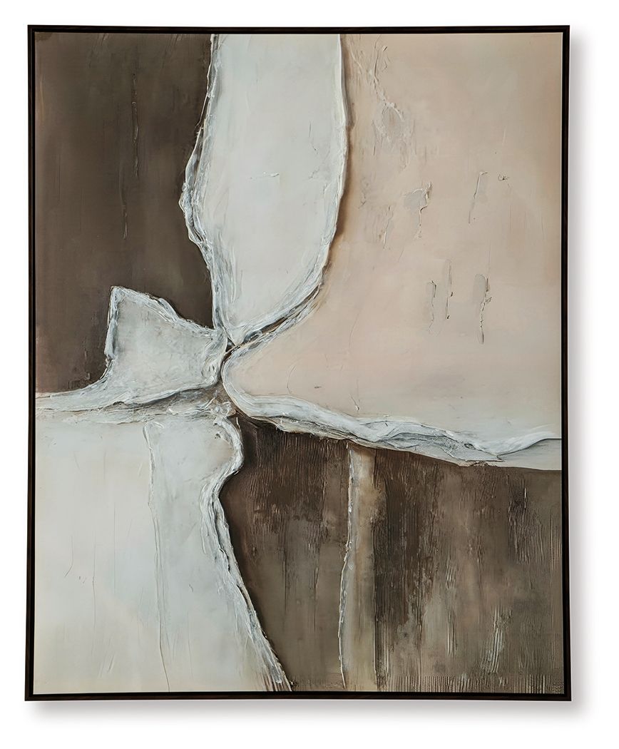Junward - Brown / Tan / White - Wall Art - Urban Living Furniture (Los Angeles, CA)
