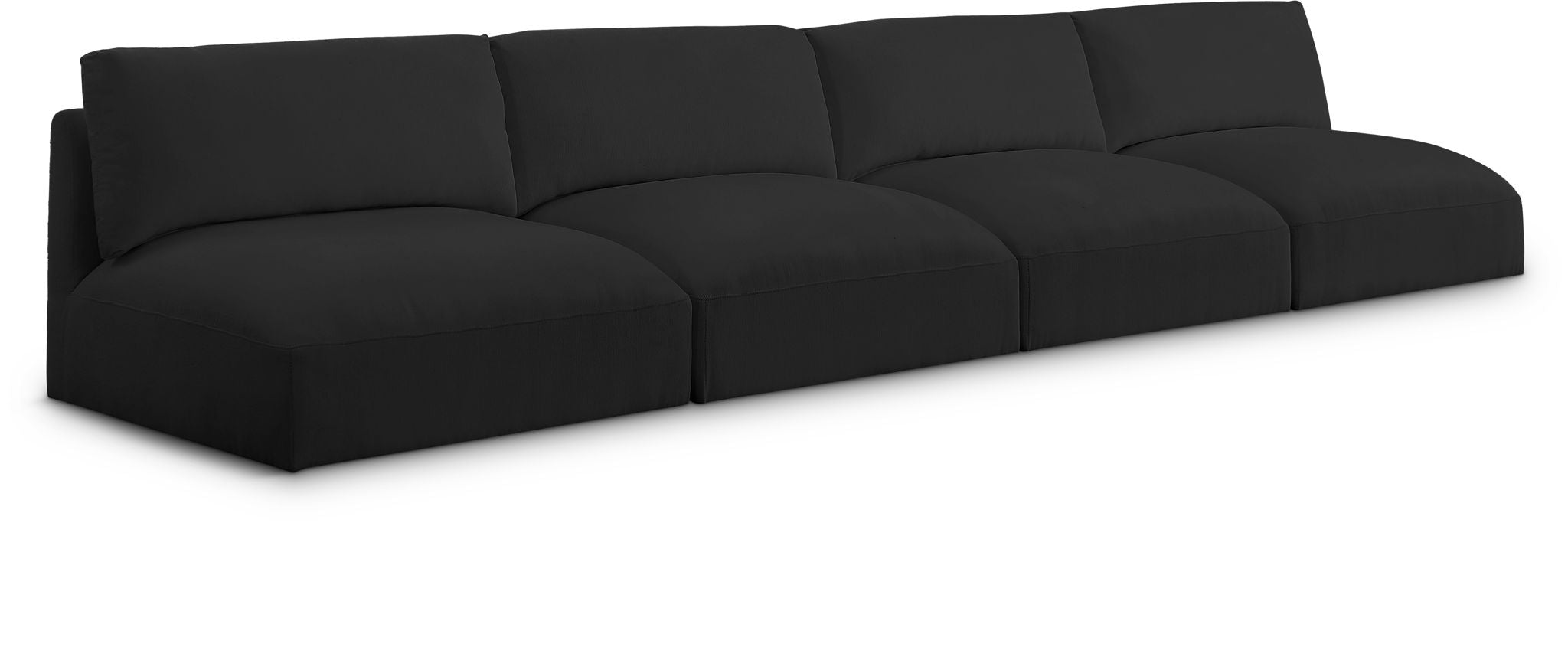 Ease - 4 Seat Modular Armless Sofa - Urban Living Furniture (Los Angeles, CA)