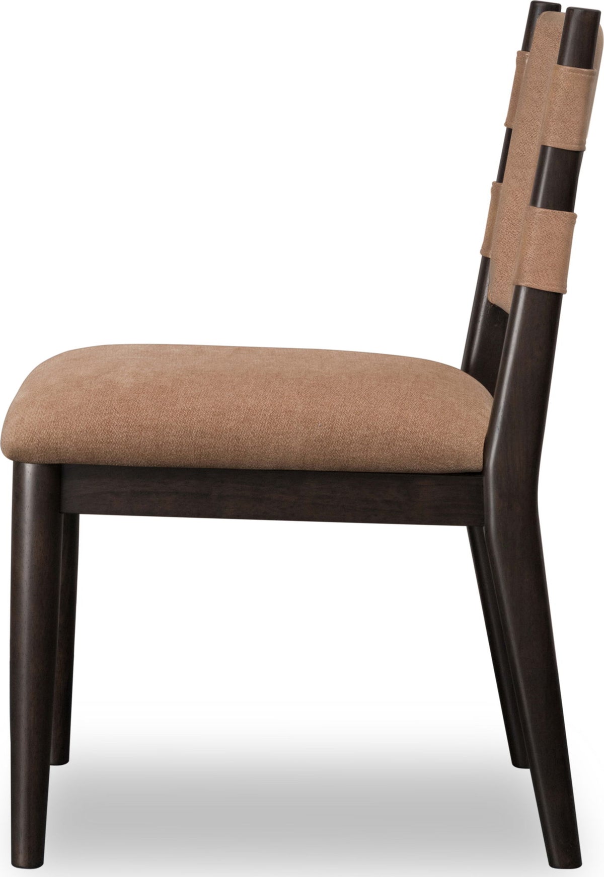 Koko - Chenille Upholstered Dining Chair (Set of 2) - Porcini And Minx