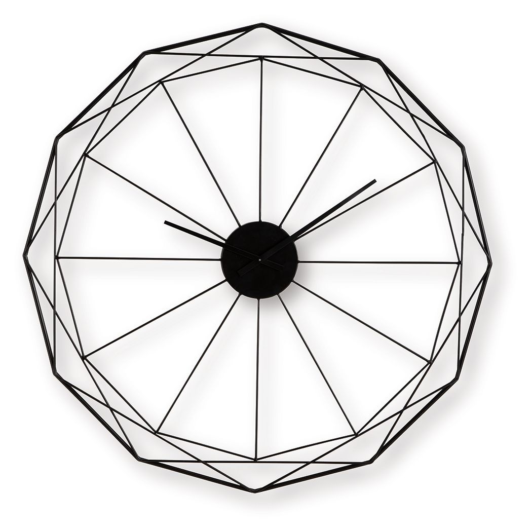 Arkthorne - Black - Wall Clock - Urban Living Furniture (Los Angeles, CA)