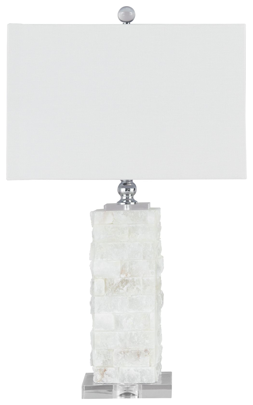 Malise - White - Alabaster Table Lamp - Urban Living Furniture (Los Angeles, CA)