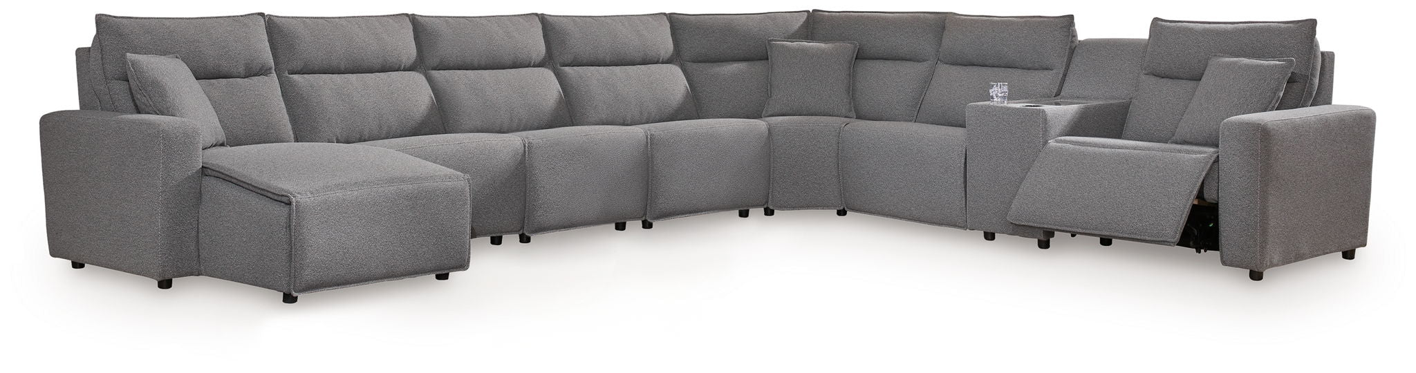 Modmax II - Reclining Sectional - Salt And Pepper - Urban Living Furniture (Los Angeles, CA)