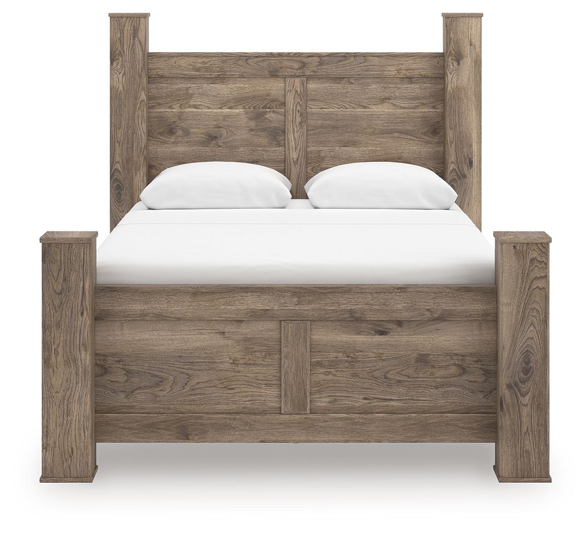 Rusticott - Poster Bed - Urban Living Furniture (Los Angeles, CA)