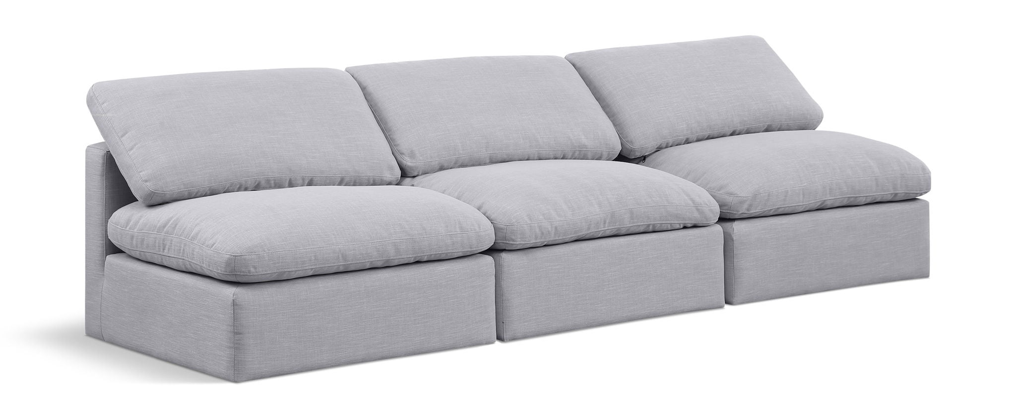 Indulge - Linen 3 Seat Modular Armless Sofa - Urban Living Furniture (Los Angeles, CA)