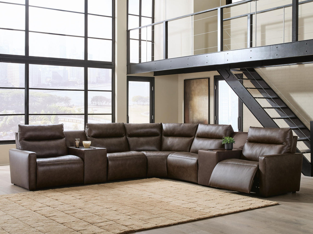 ModZ - 7 Piece Power Reclining Sectional