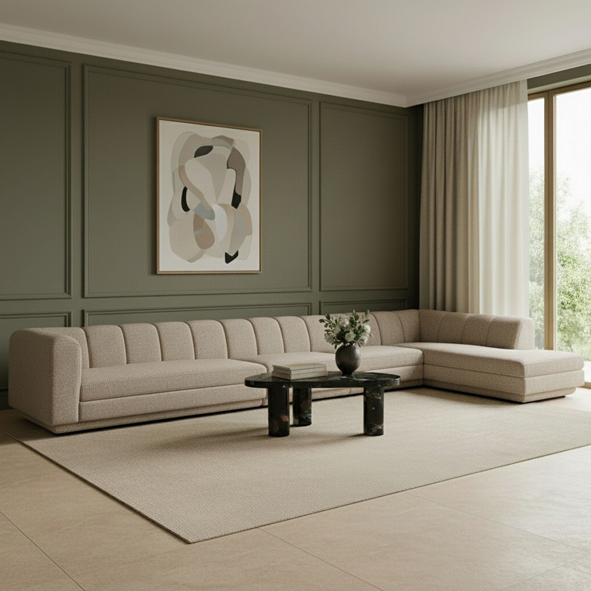 Modari - Sectional - Beige - Urban Living Furniture (Los Angeles, CA)