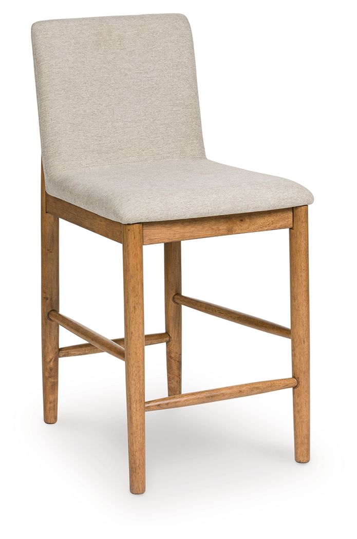 Isanti - Light Brown - Upholstered Barstool (Set of 2) - Urban Living Furniture (Los Angeles, CA)