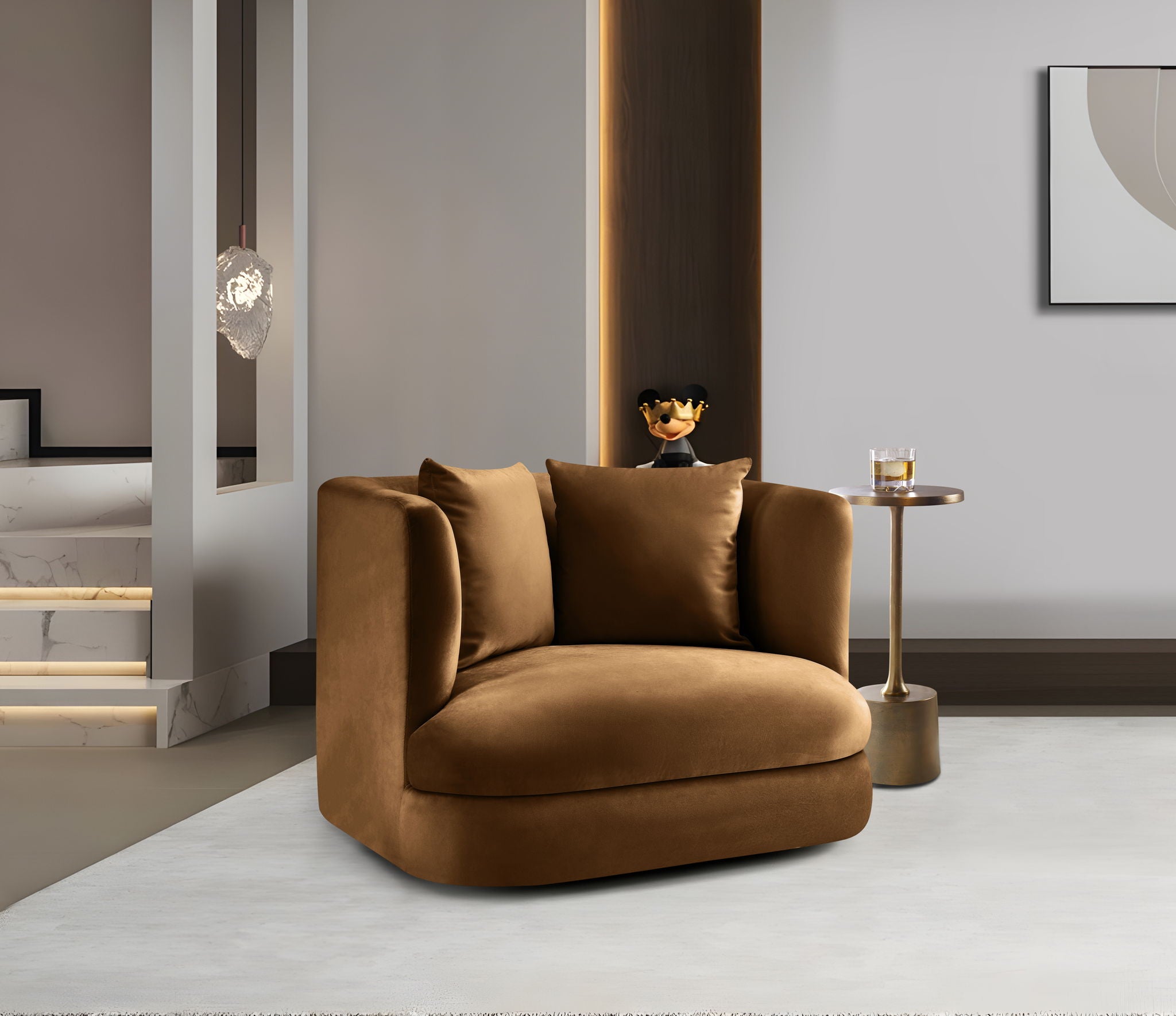 Alder - Chair - Saddle - Urban Living Furniture (Los Angeles, CA)