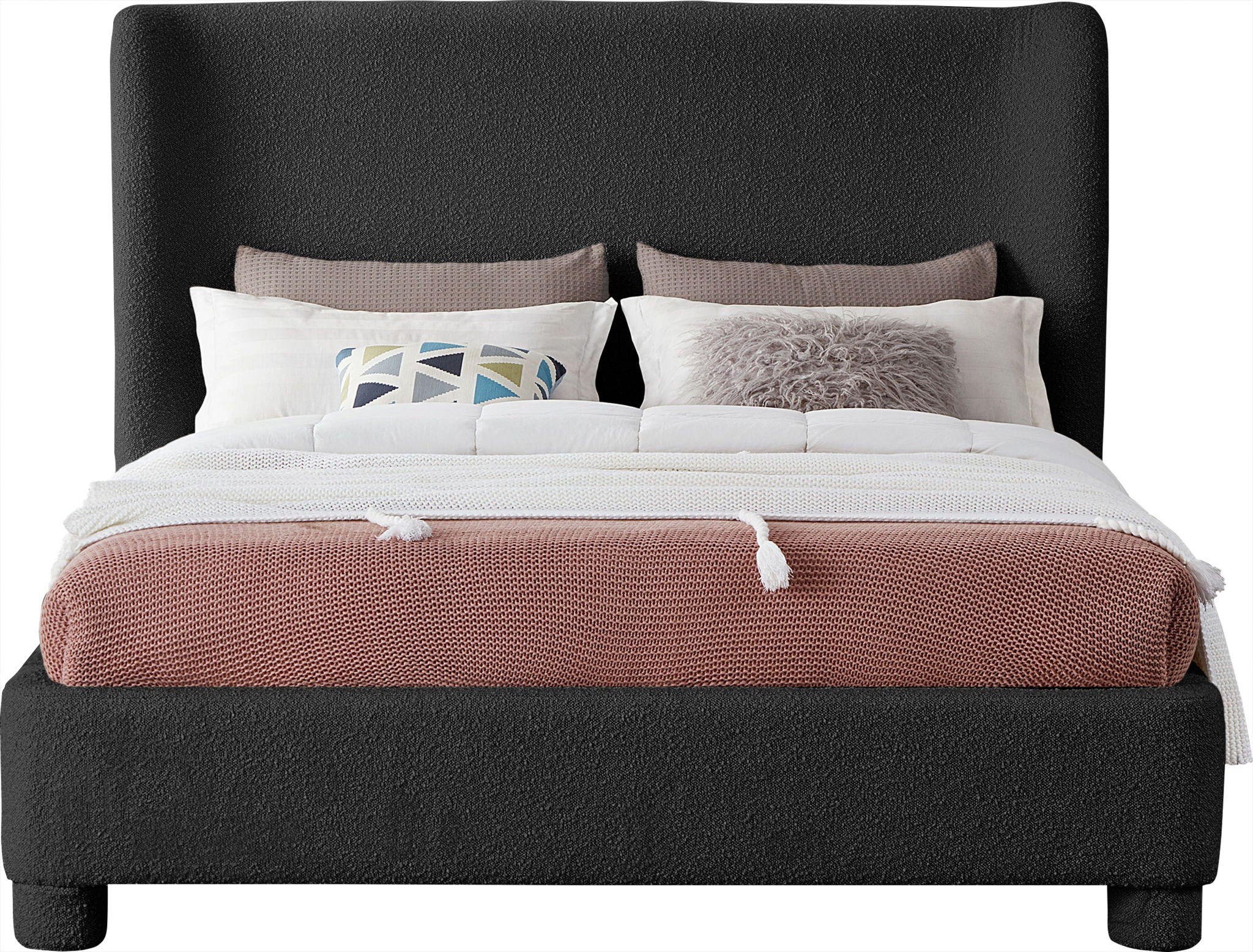 Penny - Boucle Fabric Bed - Urban Living Furniture (Los Angeles, CA)