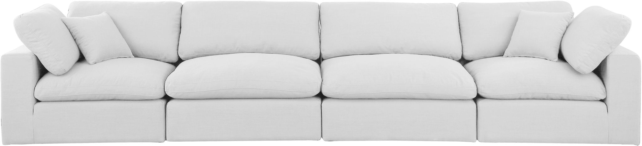 Comfy - Linen Modular Sofa 4 Seats - Urban Living Furniture (Los Angeles, CA)