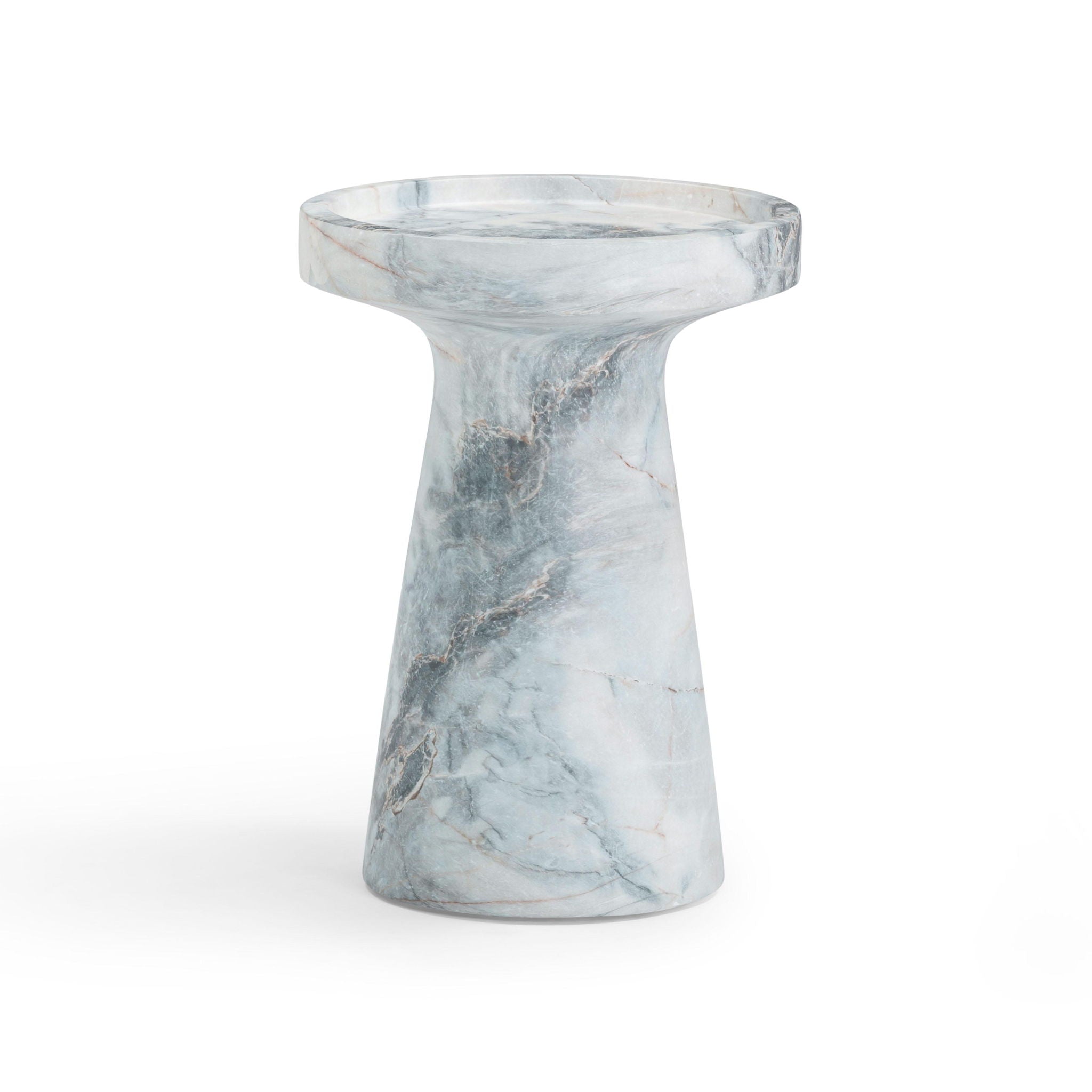 Zara - Indoor / Outdoor Side Table - Blue / White - Urban Living Furniture (Los Angeles, CA)