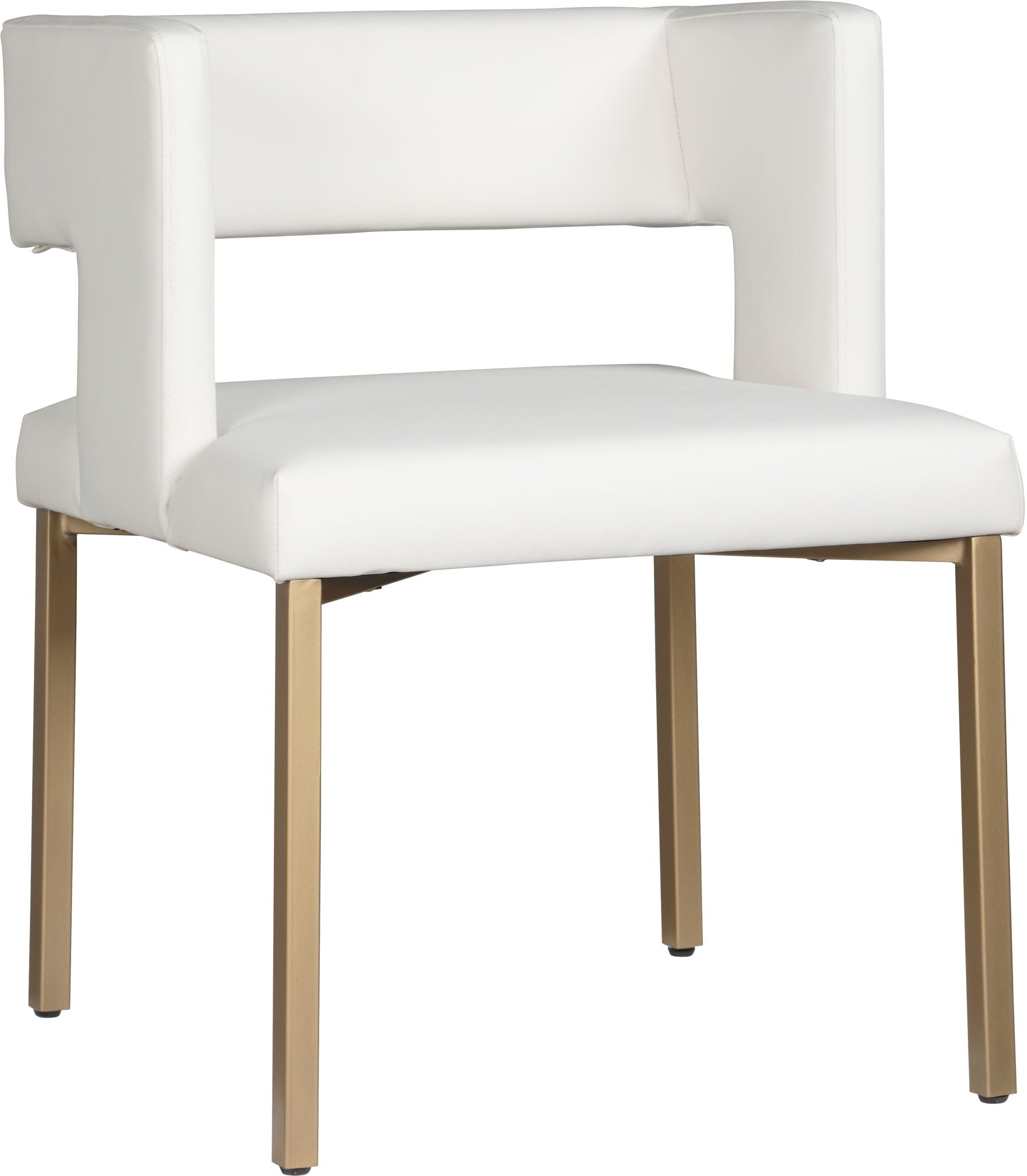 Caleb - Dining Chair with Gold Legs (Set of 2) - Urban Living Furniture (Los Angeles, CA)