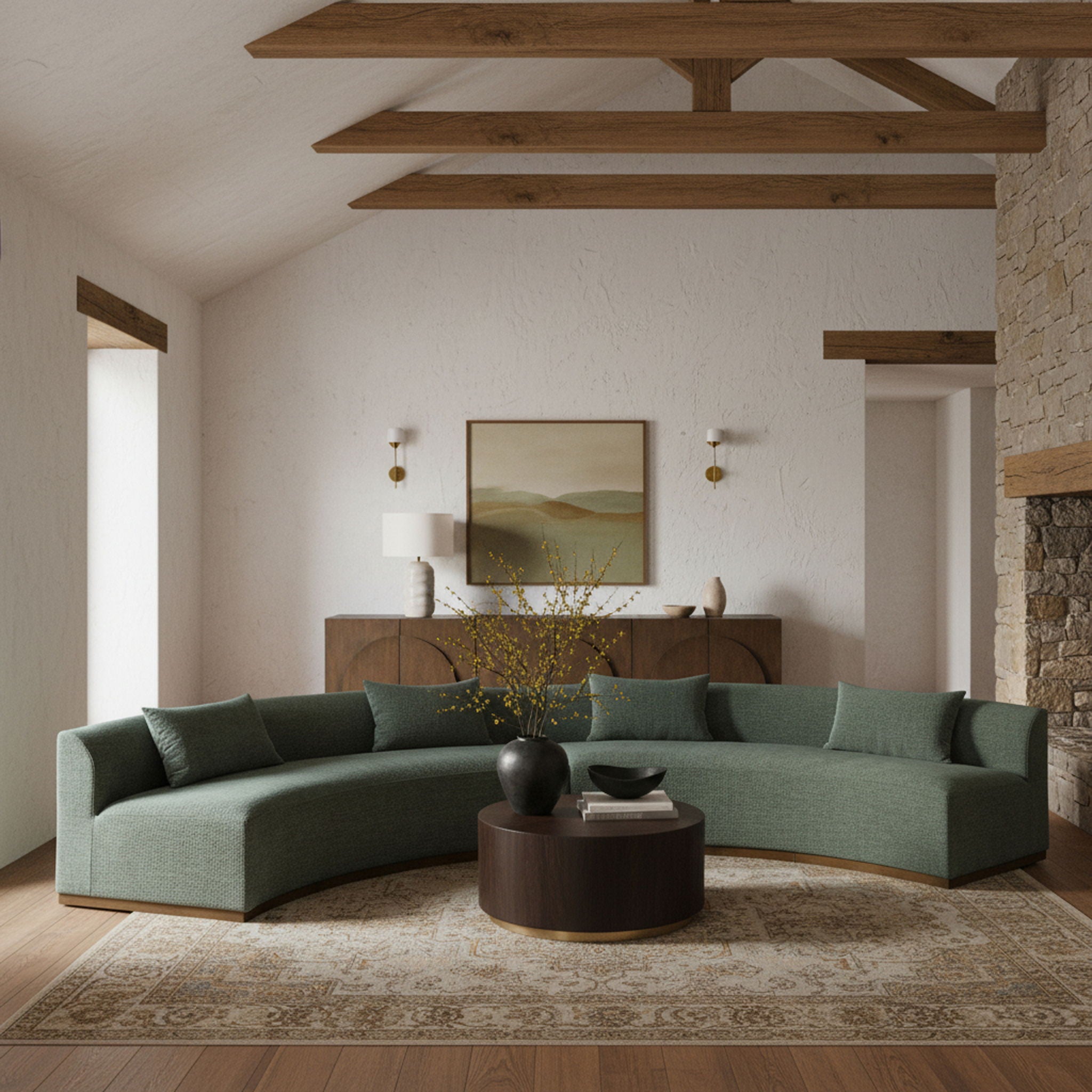 Avanti - 182.5" Chenille Fabric Upholstered 2 Piece Modular Sectional - Urban Living Furniture (Los Angeles, CA)