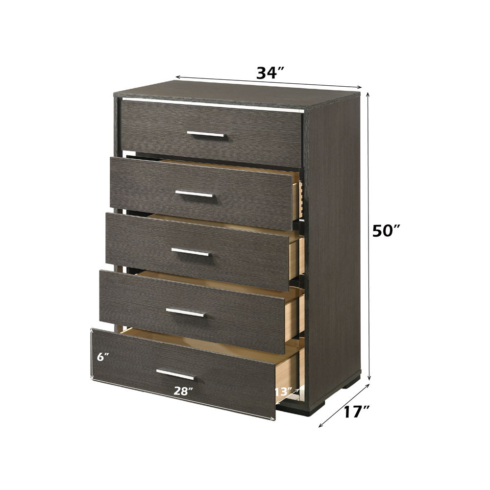 Escher - Chest - Gray Oak - Urban Living Furniture (Los Angeles, CA)