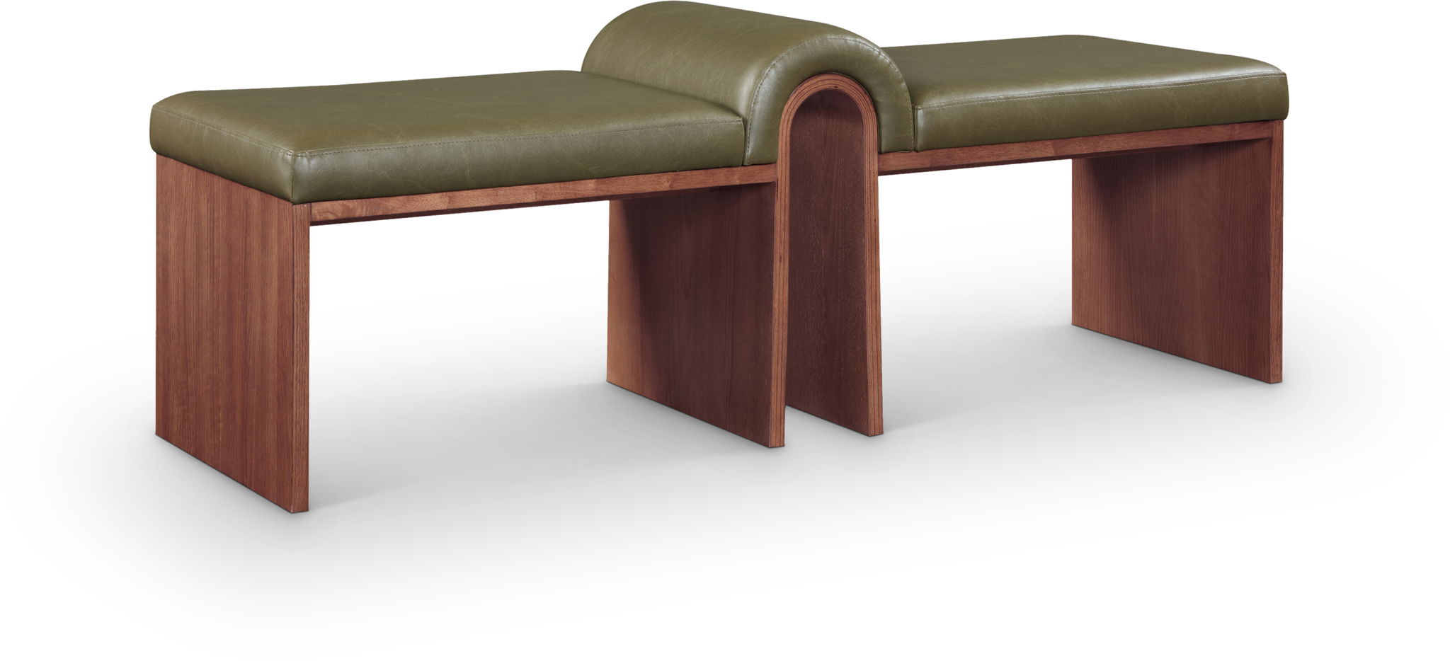 Delphine - Bench - Walnut Base - Urban Living Furniture (Los Angeles, CA)