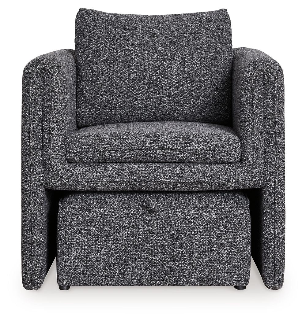 Vreni - Charcoal / Black - Accent Chair - Urban Living Furniture (Los Angeles, CA)
