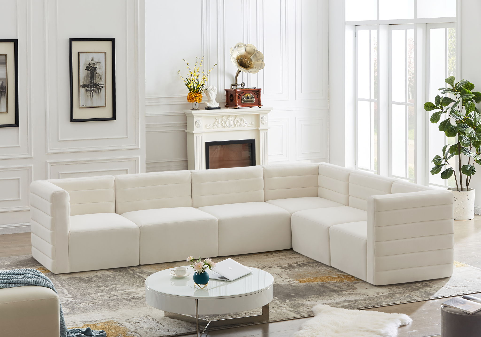 Quincy - 6 Piece Modular Sectional - Urban Living Furniture (Los Angeles, CA)