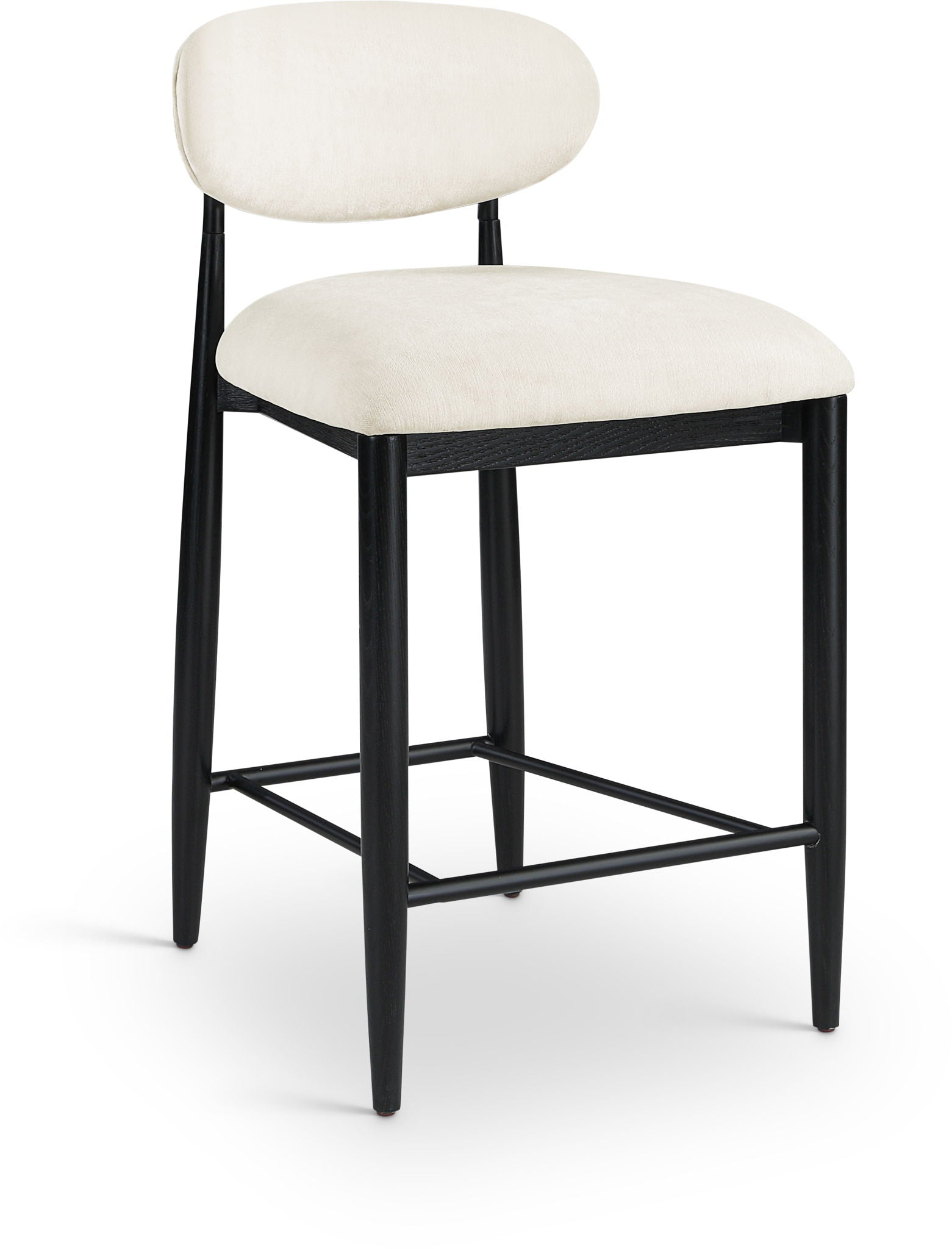 Riccio - Stool - Black Frame - Urban Living Furniture (Los Angeles, CA)