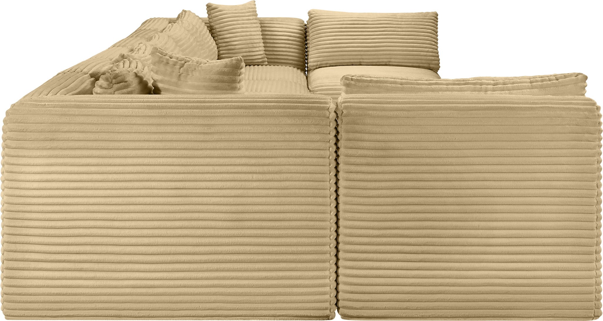 Shaggy - 8 Piece Modular U-Shaped Armless Sectional - Urban Living Furniture (Los Angeles, CA)