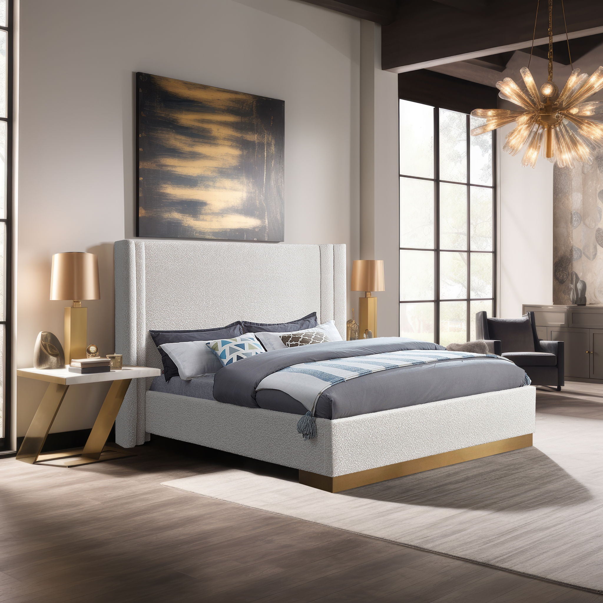 Halton - Bed - Urban Living Furniture (Los Angeles, CA)