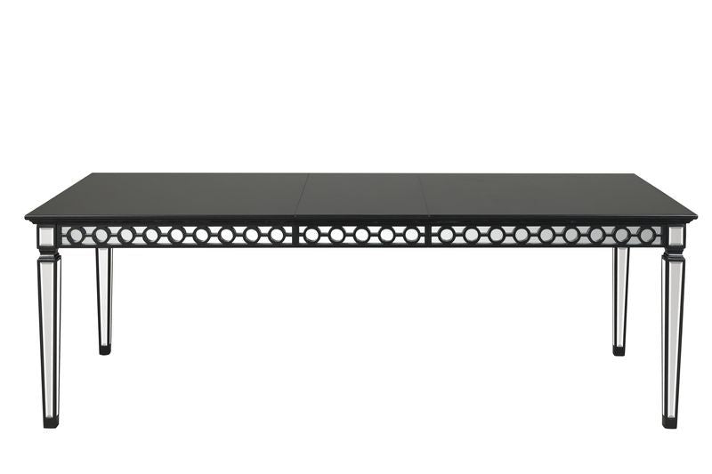 Varian II - Dining Table - Mirrored & Black - Urban Living Furniture (Los Angeles, CA)