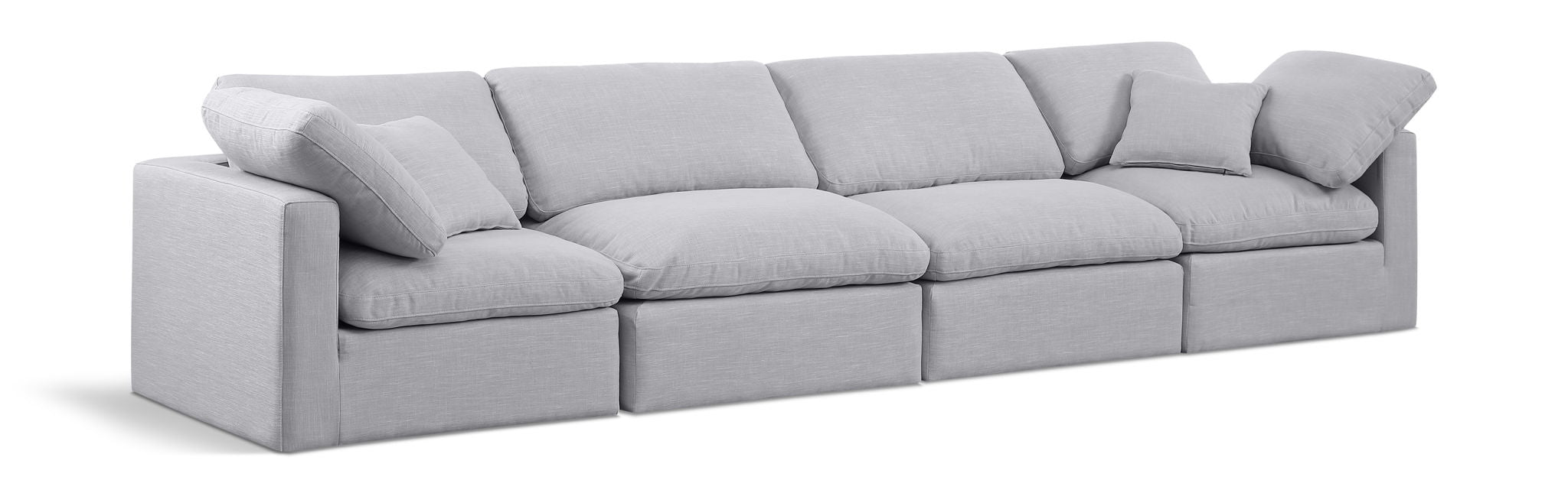 Indulge - Linen 4 Seat Modular Sofa - Urban Living Furniture (Los Angeles, CA)